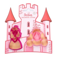 Cortadores Princesa - Decorar - 2 unidades