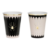 Copos Golden Spider 400 ml - 6 unidades