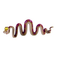 Figura da cobra Kaa de 13 cm para bolo