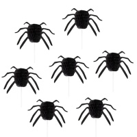 Palitos de aranha para cupcakes - Wilton - 12 unid.