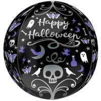 Balão orbz de Happy Halloween de 38 X 40 cm - Anagram