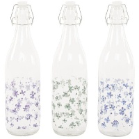 Garrafa de 1 L de flores pequenas - 1 unidade