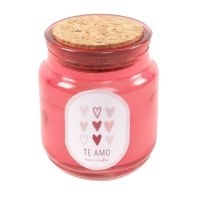 Vela perfumada I love you 7 cm - DCasa