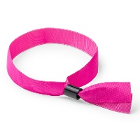 Pulseira de tecido com fecho de segurança de 1,5 cm - 50 unidades