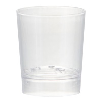 Copos de shot de plástico transparente de 33 ml - 100 unid.