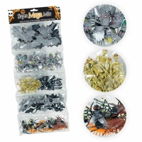 Sacos de insectos e esqueletos - 100 peças