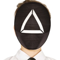 Máscara de Supervisor triângulo infantil
