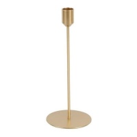 Castiçal dourado 25 cm - DCasa
