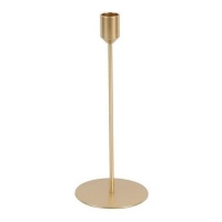 Castiçal dourado 25 cm - DCasa