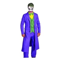 Fato clássico de Joker para homem