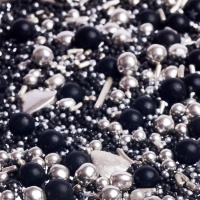Sprinkles de Black pearl de 90 g - Happy Sprinkles