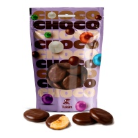Banana coberta com chocolate ao leite - 140 gr
