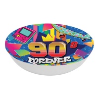 Taça 90's forever 32 cm - 1 peça.