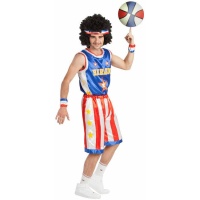 Fato de jogador de basquetebol para homem