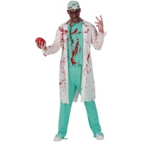 Fato de Médico Zombie para Adultos
