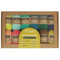 Pacote de 12 novelos SoftFun Floral Fantasy de 20 gr - Scheepjes