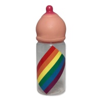Garrafa de tetina de 750 ml do Orgulho Gay