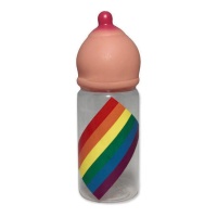 Garrafa de tetina Gay Pride 750ml