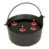 Velas flutuantes para olhos vermelhos 5 x 5 cm - 4 unidades