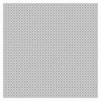 Papel de embrulho de mosaico prateado 1,52 x 0,76 m