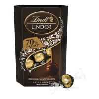Bombons de chocolate preto Lindor 200 g - Lindt