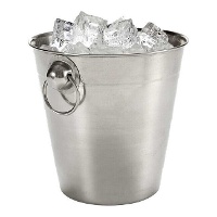 Balde de Gelo em Aço Inoxidável 14,3 x 13,5 cm