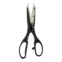 Tesoura de cozinha 21 cm preta