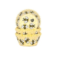 Cápsulas de cupcake abelha bebé - Casa da Marie - 50 unid.