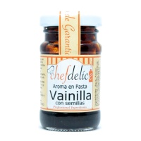 Pasta aromatizante de vanilina com sementes 50 gr - Chefdelice