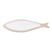 Limpador de bolso para peixe branco 35,2 x 11,1 cm - DCasa