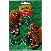 Cortadores de Boneco de Gengibre - Wilton - 3 unidades