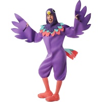 Fantasia de arara roxa para adulto