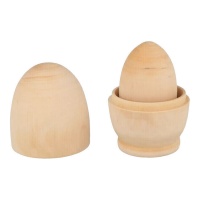 Figura de madeira de ovo de boneca russa - Artemio - 5 unidades