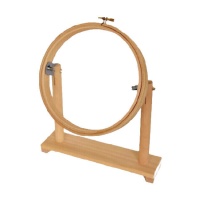 Bastidor para bordar circular de 25 cm com calcador - Nadel