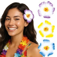 Flores havaianas - 3 unidades