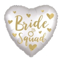 Balão coração 45cm Bride Squad - Anagrama