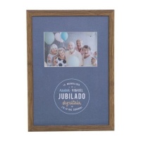 Moldura fotográfica Jubilado 23 x 32 cm - DCasa