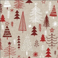 Tela Reciclada Oh Xmas Tree - Katia