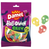 Saco sortido de gomas de Halloween com açúcar - Damel - 150 gramas