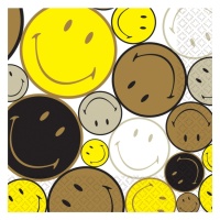 Guardanapos Smiley Movement 16,5 x 16,5 cm - 16 pcs.