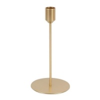 Castiçal dourado 21 cm - DCasa