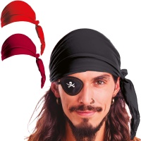Lenço de pirata de veludo