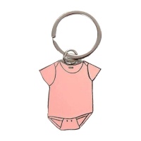 Porta-chaves com a forma de um bolo cor-de-rosa - 1 pc.