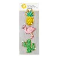 Cortadores de forma tropical - Wilton - 3 pcs.