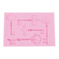 Molde de silicone para chaves 12,8 x 8,6 cm - Artis decor