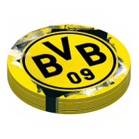 Porta-copos do BVB Dortmund - 12 unidades