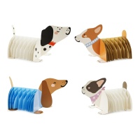 Centros de mesa para cachorros - 4 unidades