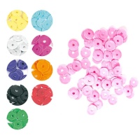 Lantejoulas opacas 7 mm - Innspiro - 5 g
