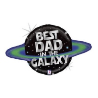 Melhor Pai na Galáxia Balão 75 x 40 cm - Grabo