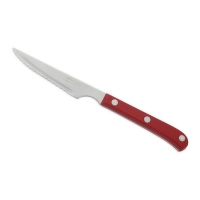 Faca para bifes Steak Basic 11,5 cm com lâmina em polioximetileno vermelho pérola - Arcos